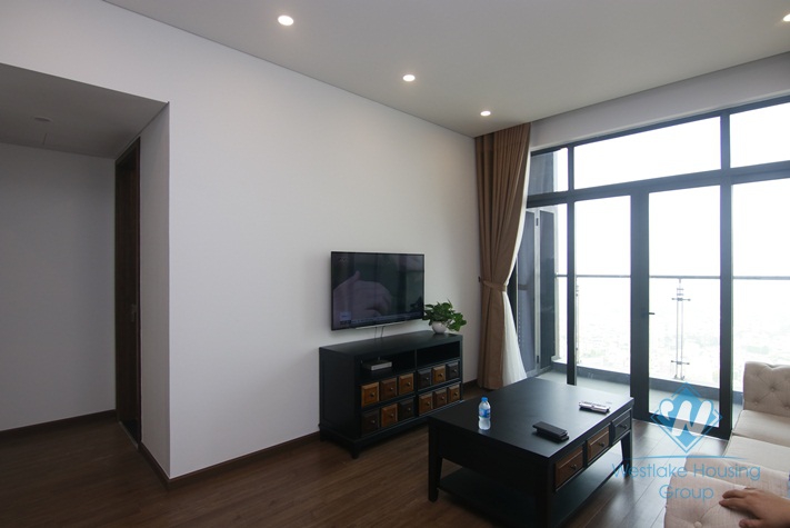 Modern two bedrooms apartment for rent in Sun Grand City Ancora, Luong Yen, Ha Noi